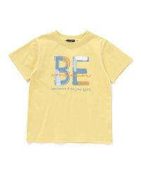 BeBe/ペンキ風BEロゴプリント半袖天竺Tシャツ(80~150cm)/508128457