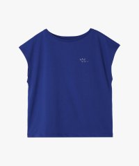 To b. by agnes b./グリッターロゴフレンチスリーブTシャツ/508140174