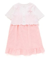SLAP SLIP/お花刺しゅうカーディガン+肩リボンキャミソールワンピース2点セット(90~130/508141883