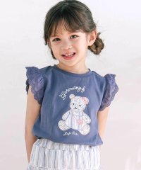 スイーツショップクマドレスヨーロッパモチーフ刺しゅうTシャツ(80~130cm)