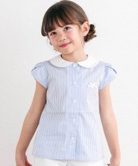 Tartine et Chocolat/コットンポリエステルストレッチ丸襟ブラウス(100～140cm)/508144888