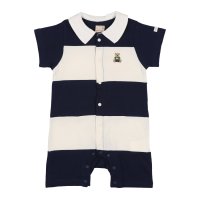 petit main/プティマイン petit main 切替ラガーカバーオール【返品不可商品】/508155423