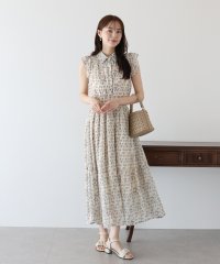 BLUEEAST/ブルーイースト BLUEEAST シフォンプリントフリルワンピース/508155494