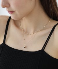 J by blue/ジェーバイブルー J by blue パールステーション2連ネックレス / ニッケルフリー/508155496