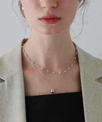 J by blue/ジェーバイブルー J by blue パールステーション2連ネックレス / ニッケルフリー/508155496