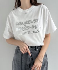 and　Me.../アンドミー andme メッセージ ロゴ プリント 半袖 Tシャツ/508155510