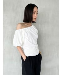 styling//ワンショルダーギャザートップス/508155651
