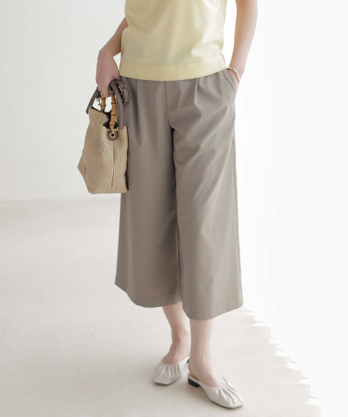 洗える】GORIAN TWILL クロップド パンツ(508155888) | J