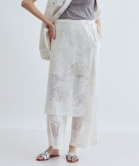 GALLEST/ラップスカート付きレースパンツ/508156040