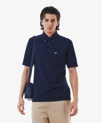 LACOSTESPORTS MENS/ラコステ LACOSTE 鹿の子地切り替え同色ストライプボタンダウンポロシャツ/508156093