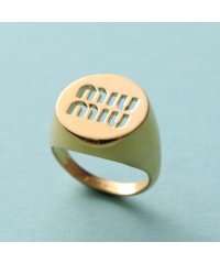 MIUMIU/ミュウミュウ Miu Miu MIUMIU リング 5IA046 2DTU シグネット 指輪/508156146