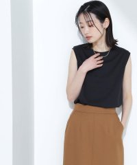NATURAL BEAUTY BASIC/メタルプレートノースリーブカットソー/508149077