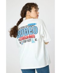 RODEO CROWNS WIDE BOWL/Overlap デニムアップリケTシャツ/508156331