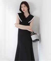 PROPORTION BODY DRESSING/ビッグカラーマーメイドワンピース/508156436