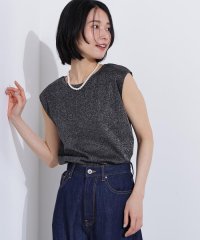 N Natural Beauty Basic/フレンチスリーブラメカットソー/508156465