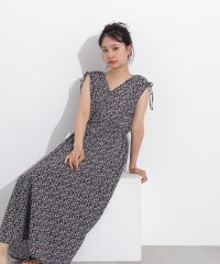 N Natural Beauty Basic/フラワープリントノースリーブワンピース/508156468