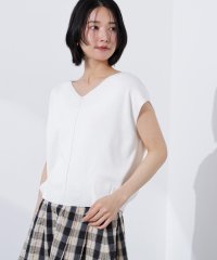 N Natural Beauty Basic/総針Vネックフォルムニット/508156471