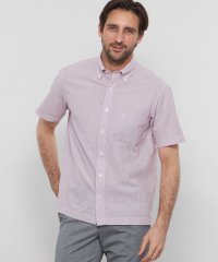 MACKINTOSH LONDON/【WEB・一部店舗限定】シアサッカーストライプ半袖ボタンダウンシャツ/507932837