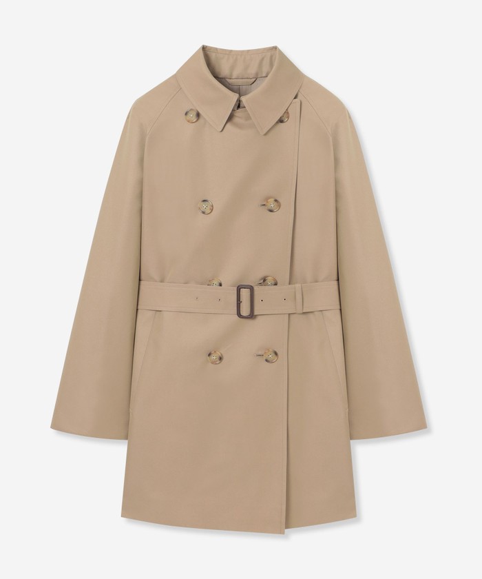 セール 25%OFF】【L】ハイブリッドギャバジントレンチコート セール 25%OFF】【L】ハイブリッドギャバジントレンチコート
