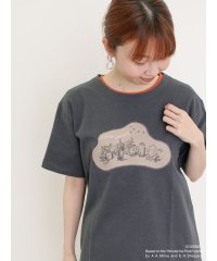 Samansa Mos2/【Disney】くまのプーさん/アップリケTシャツ/508159235