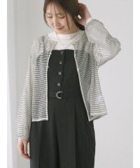Te chichi TERRASSE/シアーストライプトップス/508159240