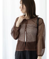 Te chichi TERRASSE/シアーストライプトップス/508159240