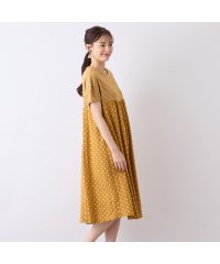 Liliane Burty ECLAT/【S～Mサイズ】ウォッシャブル天竺ドット×ボーダーTシャツ/508159271