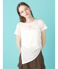 FURFUR/【WEB限定カラー】クリスタルロゴアシンメトリーTシャツ/508159310