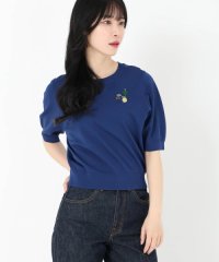 UNIVERVAL MUSE/フルーツ刺繍５分袖ニット/508159362