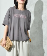INTERPLANET/インタープラネット INTERPLANET ポンチョシルエットロゴプルオーバー/508159643