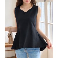 KOBE LETTUCE/コウベレタス KOBE LETTUCE ハートネックバックフレアニットトップス [C7484]/508159688