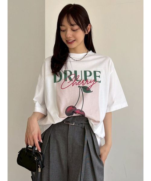 フルーツプリントTシャツ／ウォッシャブル(508159783) | フレイ