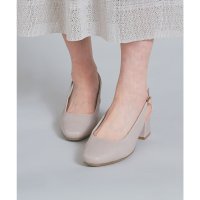 Honeys/ハニーズ Honeys サイドオープンパンプス パンプス 靴 シューズ スクエアトゥ 太ヒール 合皮 フェイクレザー かかと滑り止め付き 無地 シンプル レディ/508159816