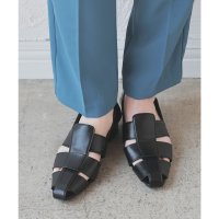 Honeys/ハニーズ Honeys グルカバブーシュ サンダル グルカサンダル バブーシュ パンプス 靴 シューズ 2Way 合皮 フェイクレザー フェミニン 夏 黒 レデ/508159831