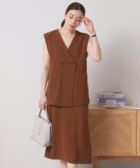 ITS’ DEMO/【接触冷感／吸水速乾／洗濯機OK／イージーケア】ジレ×キャミワンピースセット＜ラク服シリーズ＞/508159834