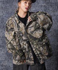 1111clothing/ワンフォークロージング 1111clothing カモフラ柄 ファティーグジャケット/508159864