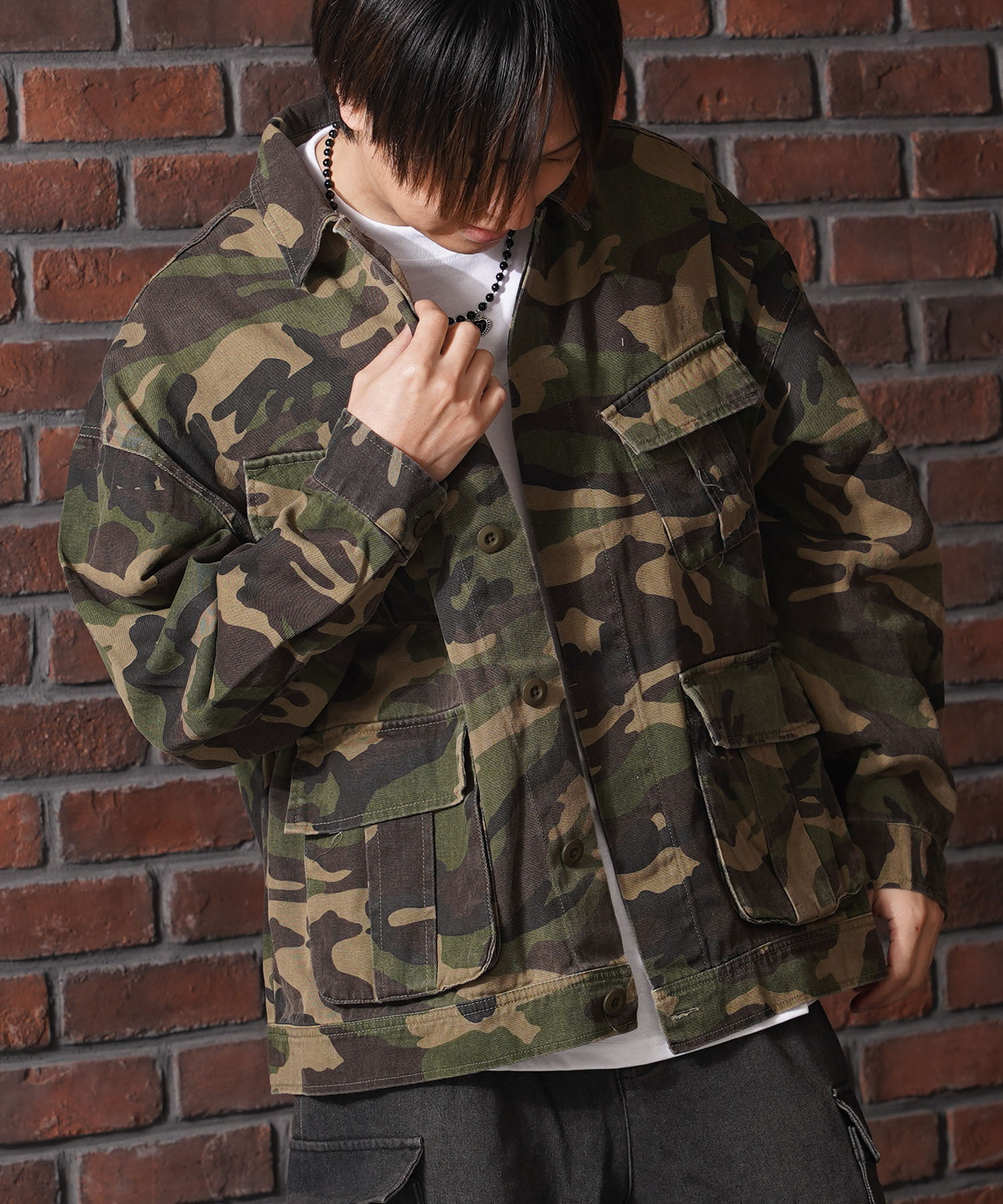 70's US.ARMY ジャングルファティーグジャケット “5th