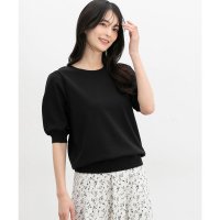 Honeys/ハニーズ Honeys ボリューム袖ニット トップス ニット セーター ハニさら 大きいサイズ UVカット 接触冷感 ウォッシャブル 無地 クルーネック レディ/508159877