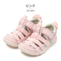 IFME/イフミー IFME サンダル キッズ IFME CALIN 水彩花柄ウォーター 20－5343 サマーシューズ ウォーターシューズ フラワー/508160030
