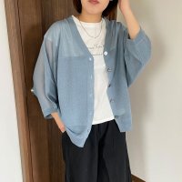 CRB/シーアールビー CRB ニット編地切替カーディガン/508160253