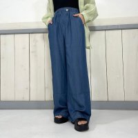 CRB/シーアールビー CRB サマーデニムワイドパンツ/508160255