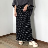 CRB/シーアールビー CRB 柄プリーツIラインスカート/508160260