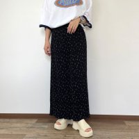 CRB/シーアールビー CRB 柄プリーツIラインスカート/508160260