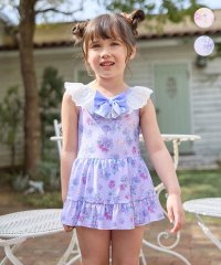 anyFAM（KIDS）/花柄×レース ワンピース水着/508160343