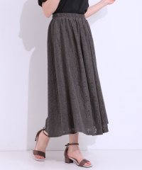 SHOO・LA・RUE　DRESKIP/【S－LL】メッシュレースが魅力的なフレアスカート/508160349