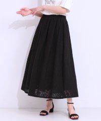 SHOO・LA・RUE　DRESKIP/【S－LL】メッシュレースが魅力的なフレアスカート/508160349
