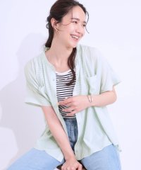 SHOO・LA・RUE　DRESKIP/シューラルー／ドレスキップ SHOO・LA・RUE/DRESKIP シアーバンドカラーブラウス/508160351