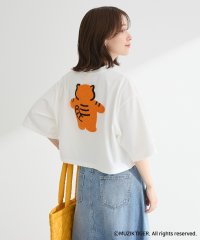 Green Parks/グリーン パークス Green Parks ムジークタイガー/さがら刺繍ワイドショートTシャツ/508160358
