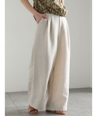 Te chichi/ラメリネンミックスワイドパンツ（セットアップ可）《2025summer catalog item》/508160366