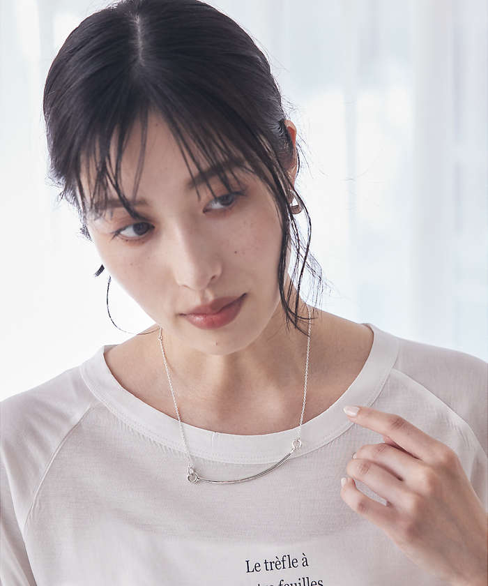 JAMIRAY】MOON STICK NK SV シルバーネックレス(508160379 JAMIRAY】MOON STICK NK SV シルバーネックレス(508160379
